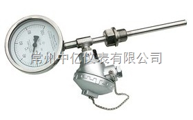 帶(dai)熱電偶/熱電(diàn)阻雙金屬溫(wēn)度計